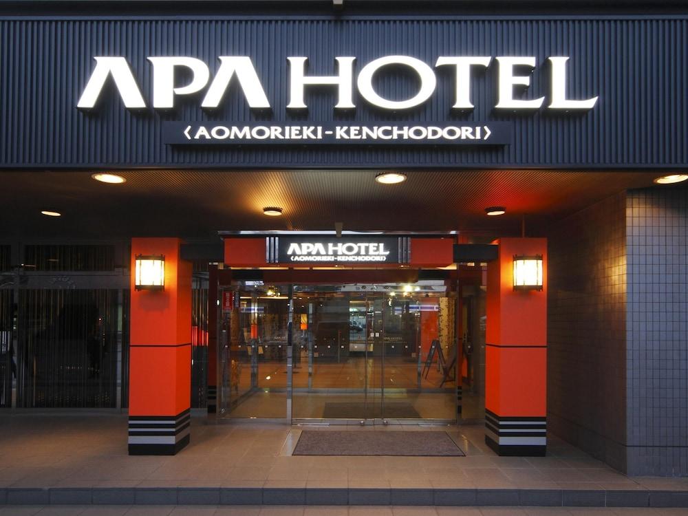 Apa Hotel Aomori Eki Kenchodori Ngoại thất bức ảnh